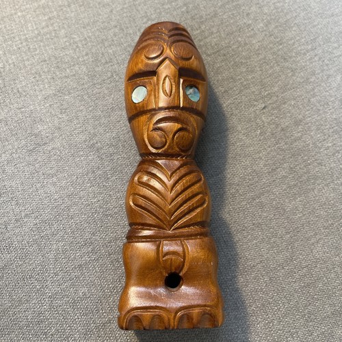 Vintage maori tiki totem - maori,