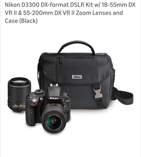 Nikon d3300 dslr kit 2mp - d3300,