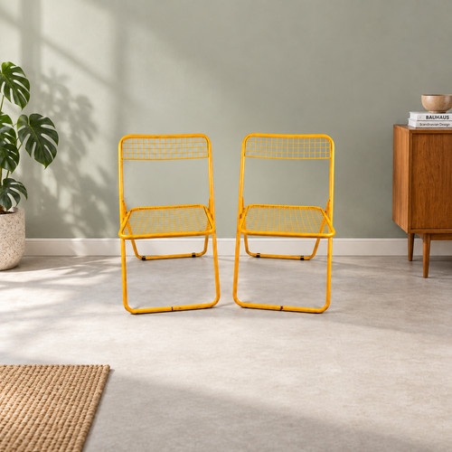 Coppia sedie pieghevoli ikea - coppia,