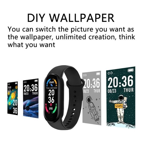 Smartwatch uomo donna - m6,