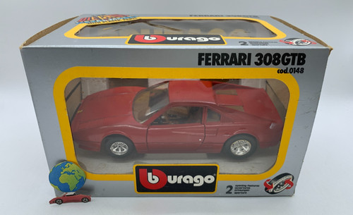 Bburago ferrari 308 gtb scala - bburago,