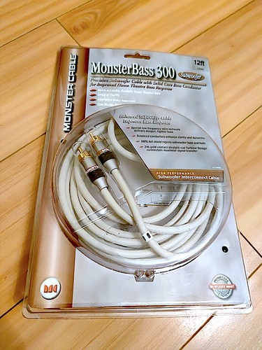 Monster cable bass 300 - cable, cavo