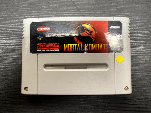 Mortal kombat super nintendo - kombat,