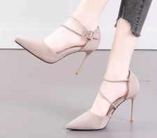 Scarpe donna a punta tacco