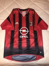 MAGLIA MILAN 2003/2004 JERSEY OPEL SHIRT CAMISETA MAILLOT ITALIA ITALY ADIDAS