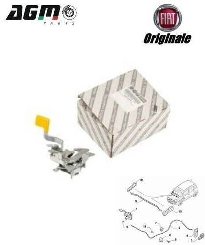 Serratura cofano vano motore - vano,