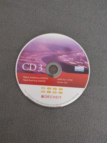 Navigazione becker traffic - cd,