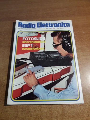 1978 radio elettronica - radio,