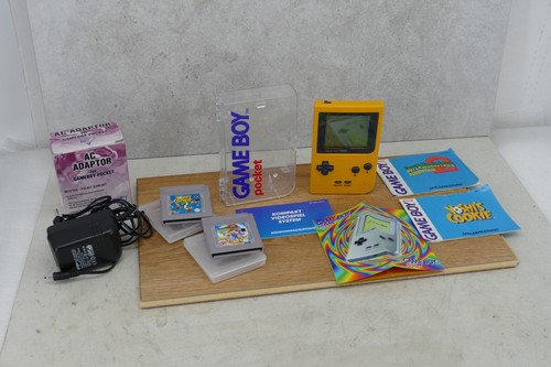 Nintendo gameboy pocket - nintendo, giallo