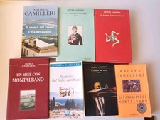 Lotto 7 Libri Andrea Camilleri
