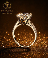 5,00 CT. ANELLO SOLITARIO ORO
