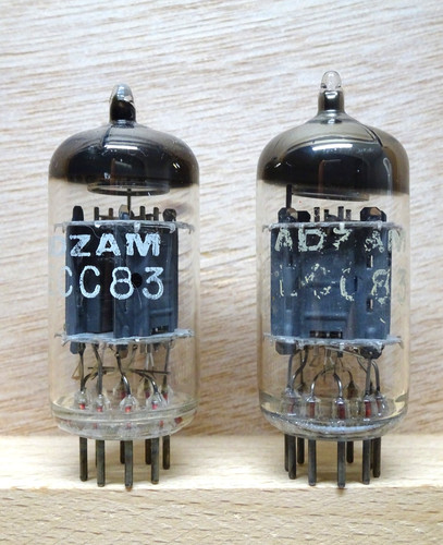Coppia philips ecc83 - philips, adzam