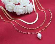 ✨ Elegante collana a strati