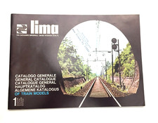 Catalogo Modellismo Treno Lima 1975 HO N Calibro Ferrovie Locomotive Autobus Stock Cars