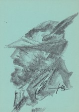 MILITARI: Alpini  - "Ritratto"  dis. Martelli