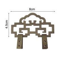 Gancio da parete antico gancio da parete misura 8*4,5 cm design compatto da appe