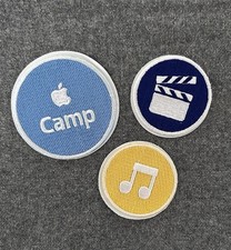 Apple Camp - Set di 3 toppe