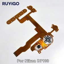D7100 posteriore back cover guscio pulsante cavo flessibile fotocamera FPC parte di riparazione per Nikon