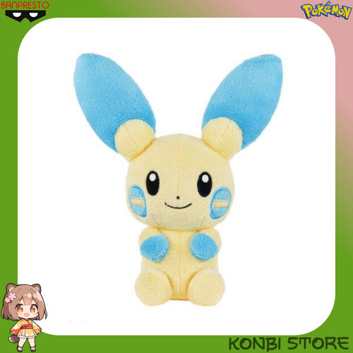 Minun peluche happy - minun,