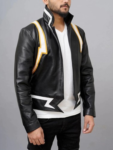 Giacca pelle uomo fatta - pelle,