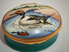 Halcyon Days Oval Enamel Box