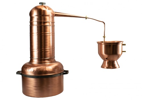 Alambicco distillatore rame - alambicco, in