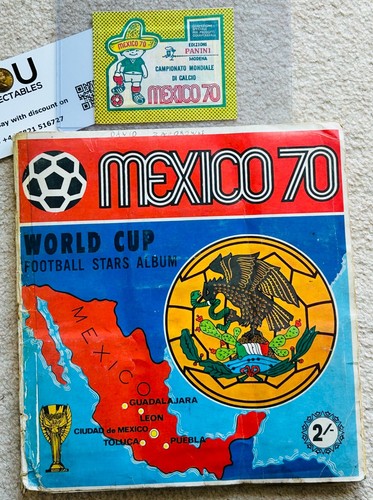 Album panini world cup - cup, 1970