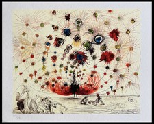 Salvador dali litografia coa - dali,