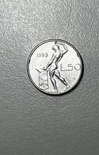 Moneta 50 Lire piccola datata
