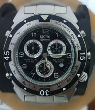 ?Orologio Sector Diver Sub Expander 202 Alarm Vintage Chrono Sveglia Myota 3S10