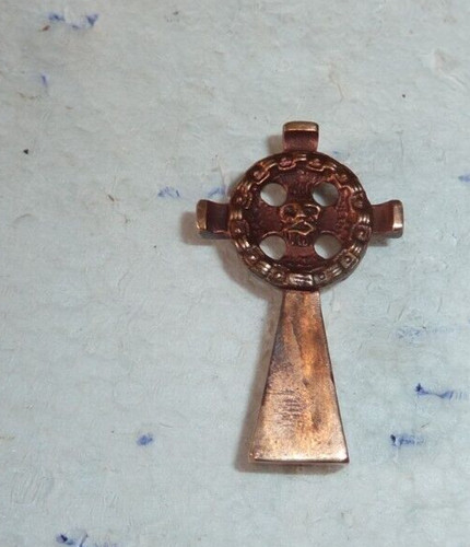 Croix celte bretonne - croix, bronze