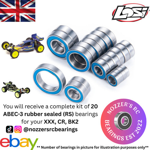 Kit cuscinetti completo losi - cuscinetti,