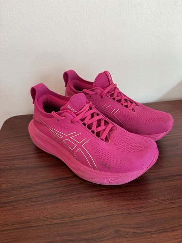 Asics gel nimbus rosa - asics,