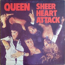 QUEEN – SHEER HEART ATTACK – ITALY REISSUE 1981 WITH OIS – LP