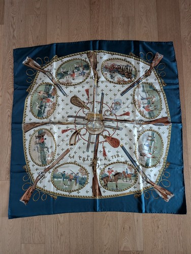 Hermes foulard chasse a - foulard,