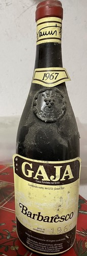 Gaja barbaresco 1967 - gaja,
