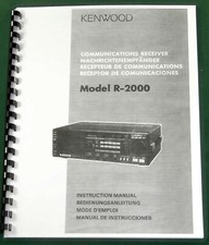 Kenwood R-2000 Manuale di