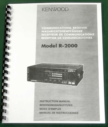 Kenwood 2000 manuale di - r-2000,