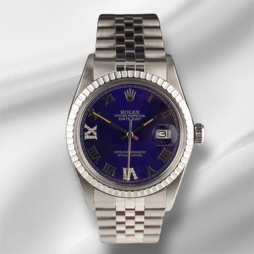 Rolex 36mm datejust acciaio - rolex,