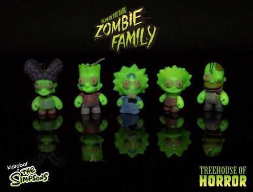 Kidrobot famiglia zombie dei - kidrobot,
