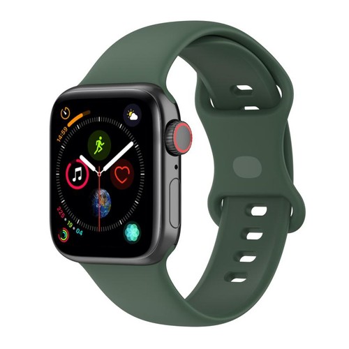 Cinturino silicone verde - , scuro