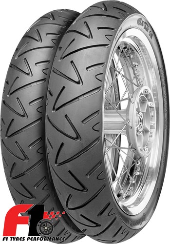 Coppia gomme moto - moto, continental