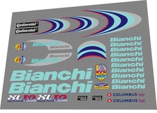 Set decalcomanie Bianchi XL