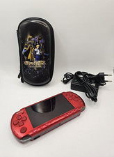 Sony PSP PlayStation Slim Console 3004 Red Rossa 32 gb con giochi Testata