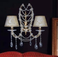 APPLIQUE PARETE IN CRISTALLO