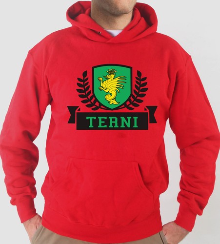 Felpa cappuccio kj1289 stemma - felpa,
