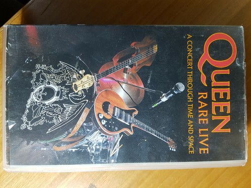 Vhs queen rare live - vhs,