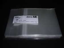 BUSTE PROTETTIVE per CD MUSICA (già in classica custodia di plastica JEWEL CASE)