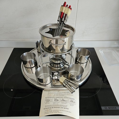 Set per fonduta acciaio - fonduta,