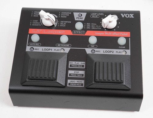 Vox lil looper pedale per - looper,
